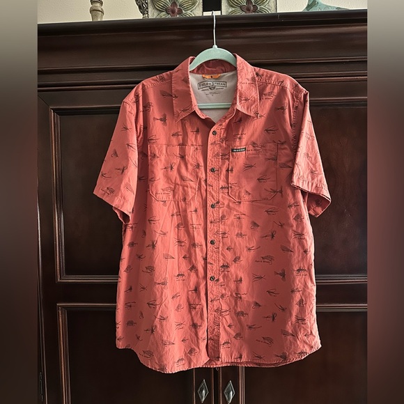 Field and Stream PFG style short sleeved shirt - sz M - Picture 2 of 2